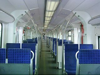 Deutsche-Bahn-Baureihe 423, Innenansicht.